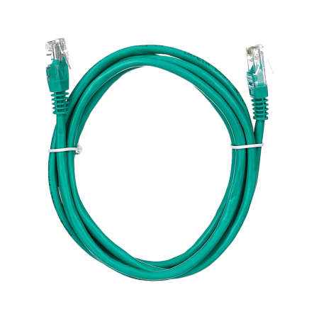  5m, Patch Cord  Green, PP12-5M/G, Cat.5E, Cablexpert, molded strain relief 50u" plugs