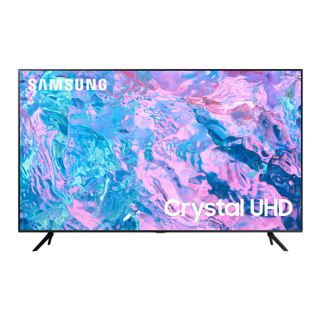 85" LED SMART Телевизор Samsung UE85CU7100UXUA, 3840x2160 4K UHD, Tizen, Чёрный
