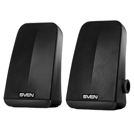 Speakers SVEN "380" Black, 5w, USB power / DC 5V Speakers SVEN "380" Black, 5w, USB power / DC 5V
