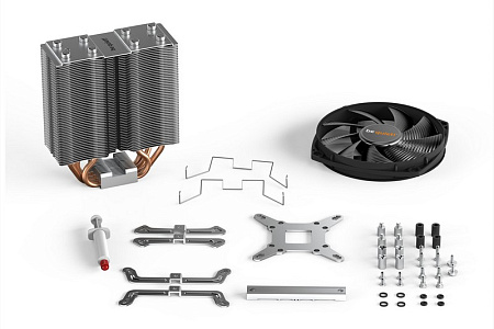 AC be quiet! "Shadow Rock Slim 2" (11.5-23,7dBA, 1400RPM, 86.3 CFM, 135mm, PWM, 160W, 4x6mm, 710g.)