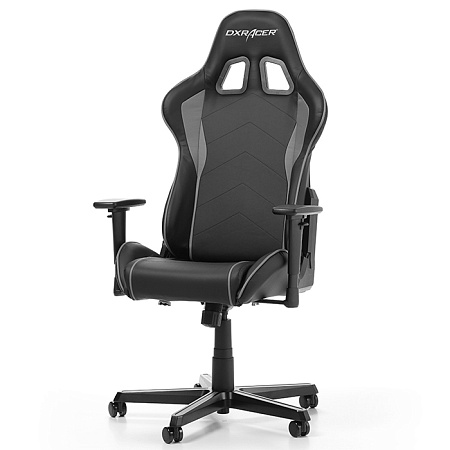Gaming Chair DXRacer Formula GC-F08-NG, Black/Grey, User max loadt up to 150kg / height 145-180cm