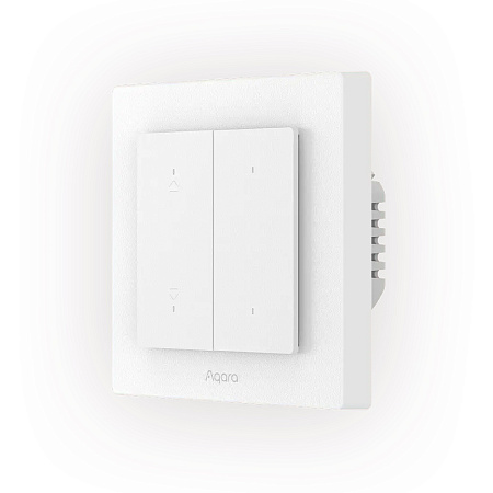 Aqara Zigbee/ Thread Light Switch H2 EU ( 4 Buttons, 2 Channels), White