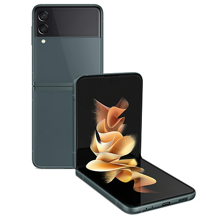 Смартфон Samsung Galaxy Flip3, 8Гб/256Гб, Зеленый