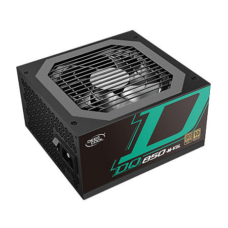 Power Supply ATX 850W Deepcool DQ850-M-V2, 80+ Gold, 120mm, Active PFC, FB LLC +DC/DC, Flat cable de Power Supply ATX 850W Deepcool DQ850-M-V2, 80+ Gold, 120mm, Active PFC, FB LLC +DC/DC, Flat cable de