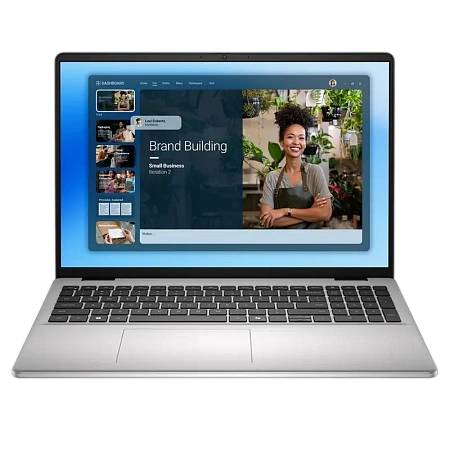 Ноутбук для бизнеса 16" DELL 16 DC16251, Platinum Silver, Intel Core 5 120U, 16Гб/512Гб, Linux Ubuntu, acer,asus,lenovo,hp,dell,планшеты,чехол для планшета, подставка для ноутбука, зарядка для ноутбука