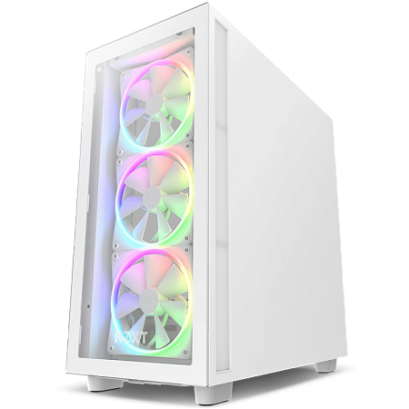 Case ATX NZXT H7 Elite, 3x140mm RGB & 1x140mm, RGB Hub, Front&Side Tempered Glass, Dust Filter, 2xUS