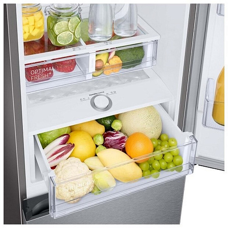 Холодильник Samsung RB34T600FSA/UA, Серебристый