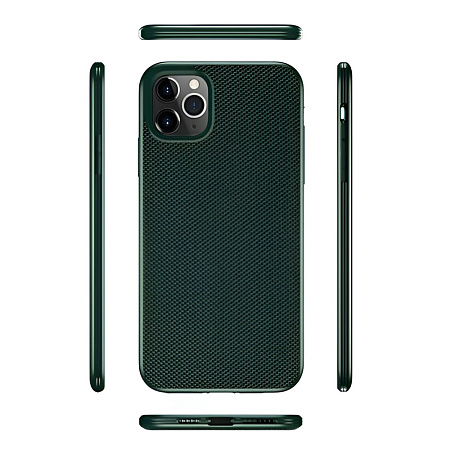 Helmet Case TPU Nylon Series iPhone 11 Pro Max, Green