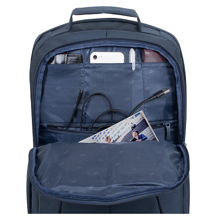Backpack Rivacase 8460 ECO, for Laptop 17,3" & City bags, Dark Blue