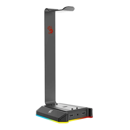 Подставка для игровой гарнитуры Bloody GS2, USB, Чёрный Подставка для игровой гарнитуры Bloody GS2, USB, Чёрный