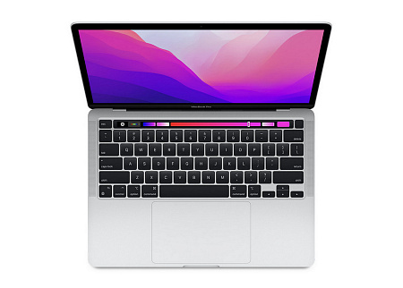 Ноутбук 13,3" Apple MacBook Pro 13 A2338, Серебристый, M2 with 8-core CPU and 10-core GPU, 8Гб/512Гб, macOS Monterey Ноутбук 13,3" Apple MacBook Pro 13 A2338, Серебристый, M2 with 8-core CPU and 10-core GPU, 8Гб/512Гб, macOS Monterey