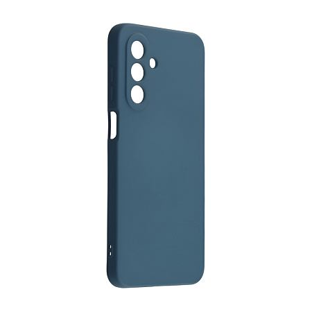 WOO Case Liquid Silicone Samsung A18/Samsung A17, Blue WOO Case Liquid Silicone Samsung A18/Samsung A17, Blue