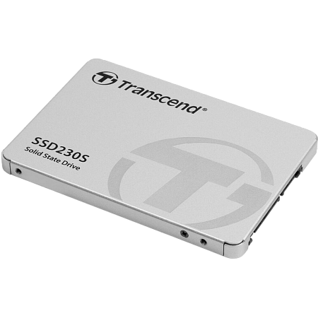 2.5" SATA SSD  512GB   Transcend "SSD230" [R/W:560/520MB/s, 85/85K IOPS, SM2258, 3D NAND TLC]
