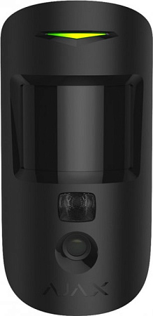 Ajax Wireless Security Motion Detector with Photo "MotionCam", Black