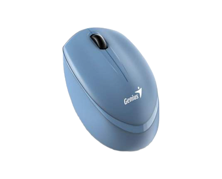 Wireless Mouse Genius NX-7009, 1200 dpi, 3 buttons, Ambidextrous, 65g, BlueEye, 1xAA, 2.4Ghz, Blue G