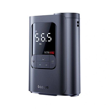 Baseus Mini Wired Inflator, 22-Cylinder, GoTrip VA1 Super, Cosmic Black