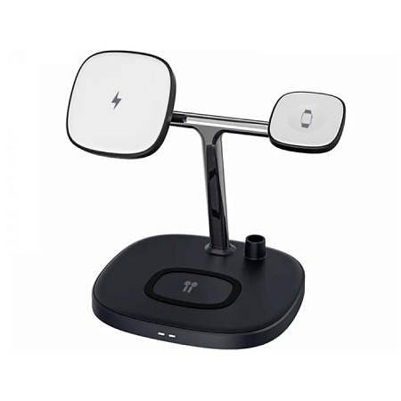 WIWU Wireless Charger 4 in 1 M8, Black WIWU Wireless Charger 4 in 1 M8, Black