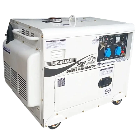 Дизельный генератор JDP JDP3500-LDEA, 230В, Однофазный этап, удлинители, ups, стабилизаторы