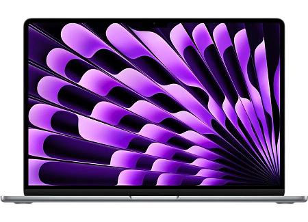 Ноутбук 15,3" Apple MacBook Air A2941, Космический серый, M2 with 8-core CPU and 10-core GPU, 16Гб/512Гб, macOS Ventura