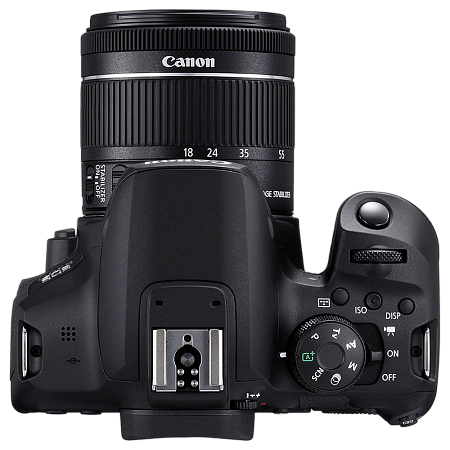 Зеркальный фотоаппарат Canon EOS 850D + EF-S 18-55 IS, Чёрный