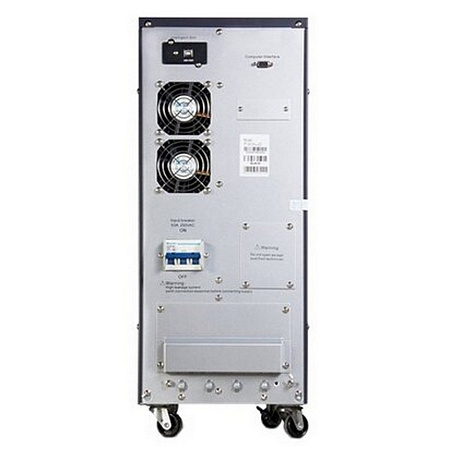 UPS Online Ultra Power 10 000VA, Phase 3/1, without  batteries, RS-232, SNMP Slot, metal case, LCD