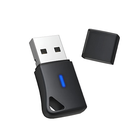 Baseus Adapter Bluetooth V5.0 Mini USB, BA04, Black