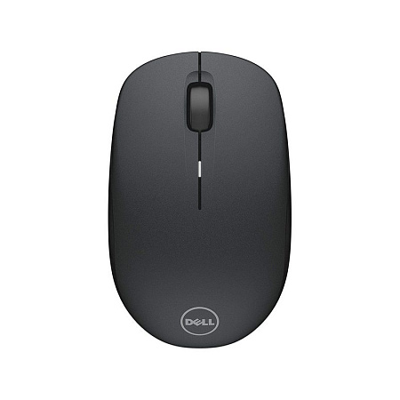 Wireless Mouse Dell WM126, Optical, 1000dpi, 3 buttons, Ambidextrous, 1xAA, Black, USB