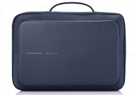 15.6" Bobby Bizz anti-theft backpack & briefcase, Navy, P705.575