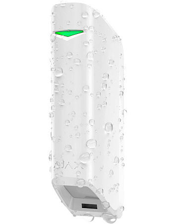 Ajax Wireless Security Narrow Beam Motion Detector "MotionProtect Curtain", White