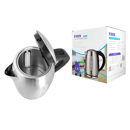 NOVEEN Electric Kettle EK1405, 2000W, 1,7L INOX NOVEEN Electric Kettle EK1405, 2000W, 1,7L INOX