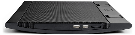 Notebook Cooling Pad Deepcool WIND PAL FS,  up to 17'', 2x140mm, 2xUSB, Fan speed control