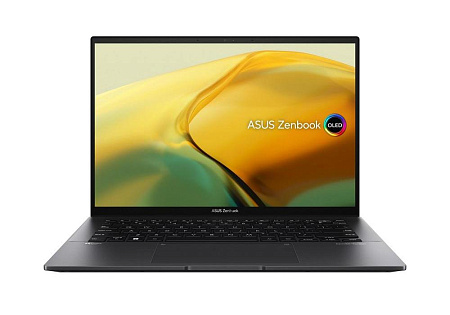 Ноутбук 14" ASUS Zenbook 14 OLED UM3402YA, Jade Black, AMD Ryzen 7 5825U, 16Гб/1024Гб, Без ОС