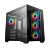 Компьютерный корпус Deepcool CG530 4F, Midi-Tower, Без блока питания, Чёрный