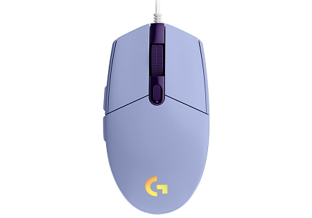 Gaming Mouse Logitech G102 Lightsync, 200-8000 dpi, 6 buttons, 85g, 1000Hz, Ambidextrous, Onboard me