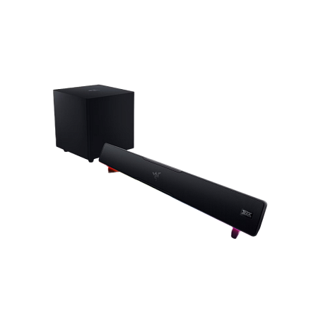 Gaming Soundbar & Subwoofer Razer Leviathan V2, THX Spatial Audio, RGB, BT 5.2/USB