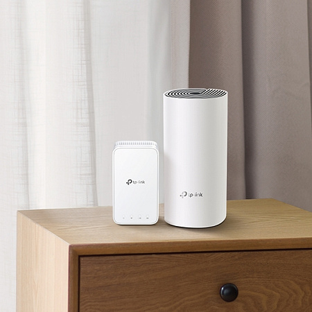 Whole-Home Mesh Dual Band Wi-Fi AC System TP-LINK, "Deco E3(2-pack)", 1200Mbps, MU-MIMO, up to 220m2