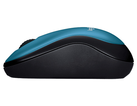 Wireless Mouse Logitech M185, 1000 dpi, 3 buttons, Ambidextrous, 75,2g., 1xAA, 2,4Ghz, Blue Wireless Mouse Logitech M185, 1000 dpi, 3 buttons, Ambidextrous, 75,2g., 1xAA, 2,4Ghz, Blue