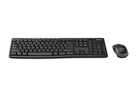 Wireless Keyboard & Mouse Logitech MK270, Media сontrols, Spill-resistant, 1000dpi, 3 buttons, 2xAAA