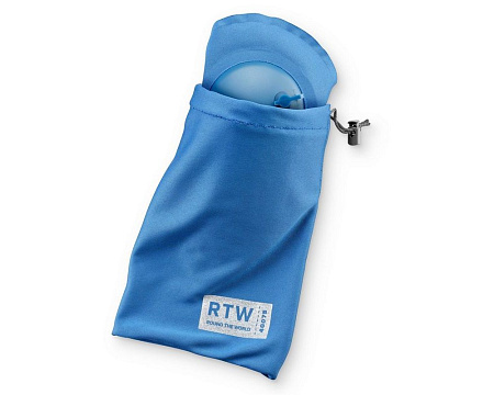 Cellular Inflatable Lumbar Pillow, Blue