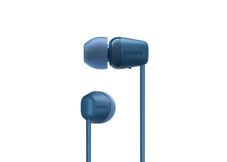 Bluetooth Earphones SONY WI-C100, Blue Bluetooth Earphones SONY WI-C100, Blue