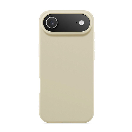 WOO Case Liquid Silicone iPhone 17 Air, Beige WOO Case Liquid Silicone iPhone 17 Air, Beige