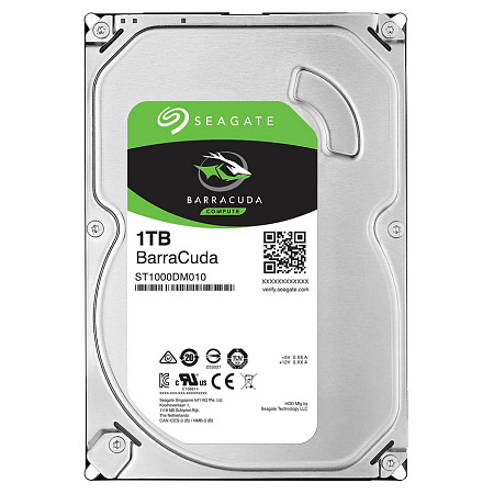 3.5" HDD  1.0TB-SATA- 64MB  Seagate  "Barracuda (ST1000DM010)"