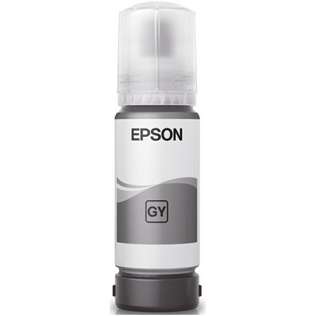 Ink Epson C13T07D54A, 115 EcoTank Ink Bottle, Grey Ink Epson C13T07D54A, 115 EcoTank Ink Bottle, Grey