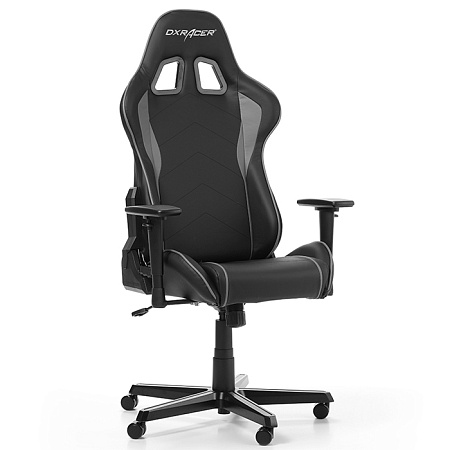Gaming Chair DXRacer Formula GC-F08-NG, Black/Grey, User max loadt up to 150kg / height 145-180cm