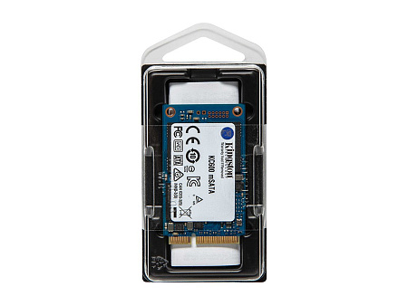 .mSATA SSD  512GB Kingston KC600 [R/W:550/500MB/s, 90K/80K IOPS, 300TBW, 1M MTBF, 3DTLC]
