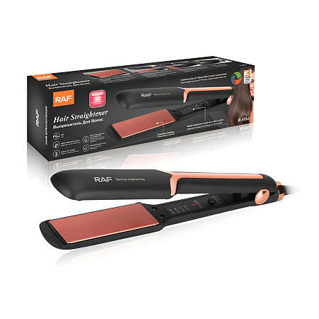 Raf Hair Straightener R.419J, 45W, Black