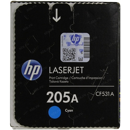 Laser Cartridge HP CF531A (205A) Cyan Laser Cartridge HP CF531A (205A) Cyan