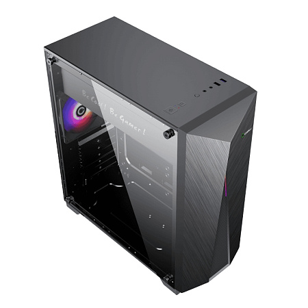 Case ATX GAMEMAX Nova N6, w/o PSU, 0.5mm, 1x120mm ARGB, ARGB LED strip, Tempered Glass, 1xUSB3.0, 1x