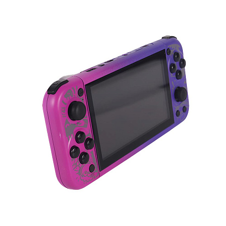G50V Handheld Retro Game Console 5.0 inch, 64GB HD Output Built-in Games, Purple