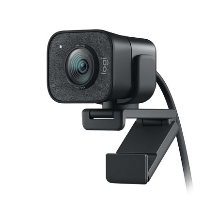 Camera Logitech StreamCam, 1080p/60fps, 3.5 MP, FoV: 78°, Autofocus, Stereo mic, 1.5m, Graphite